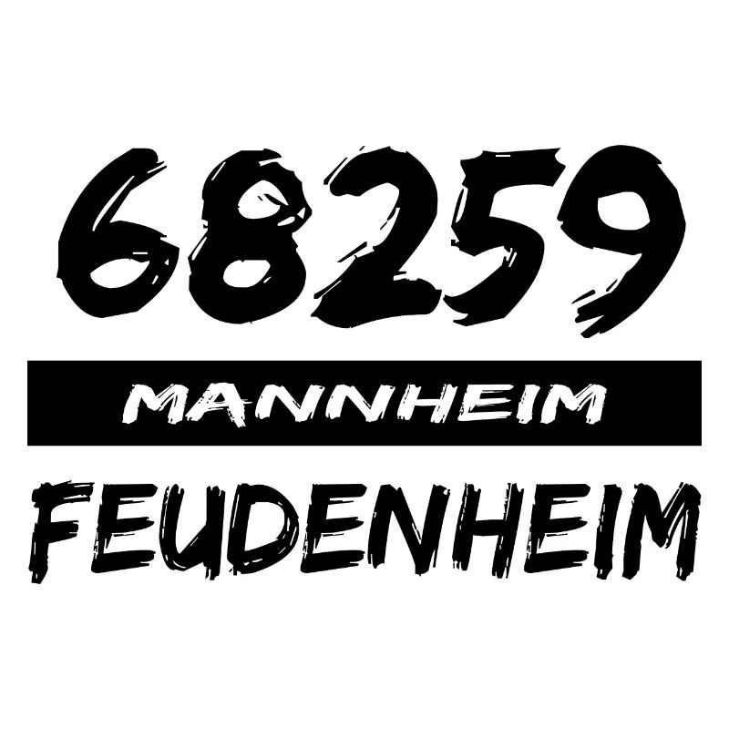 68259 Mannheim Feudenheim Postleitzahl tshirt