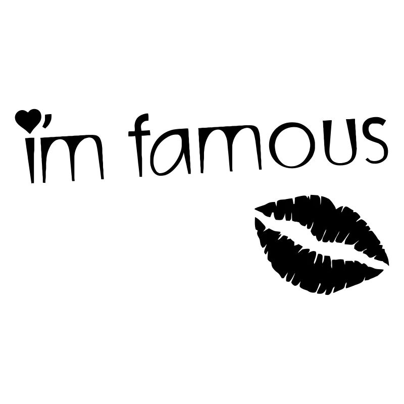 Ich bin BERÜHMT