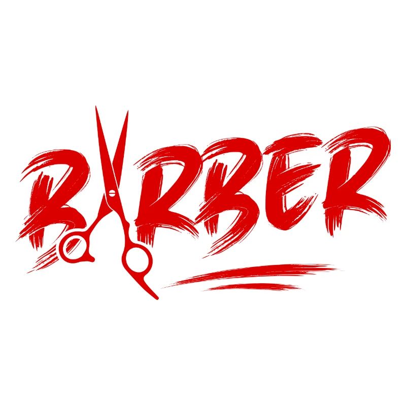 Barber Coiffeur symbole