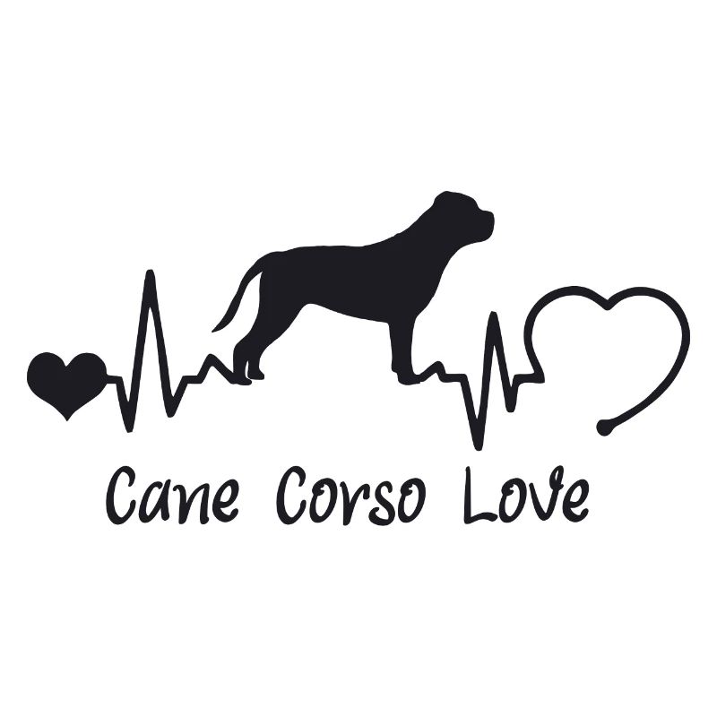 Cane Corso mit Herzschlag