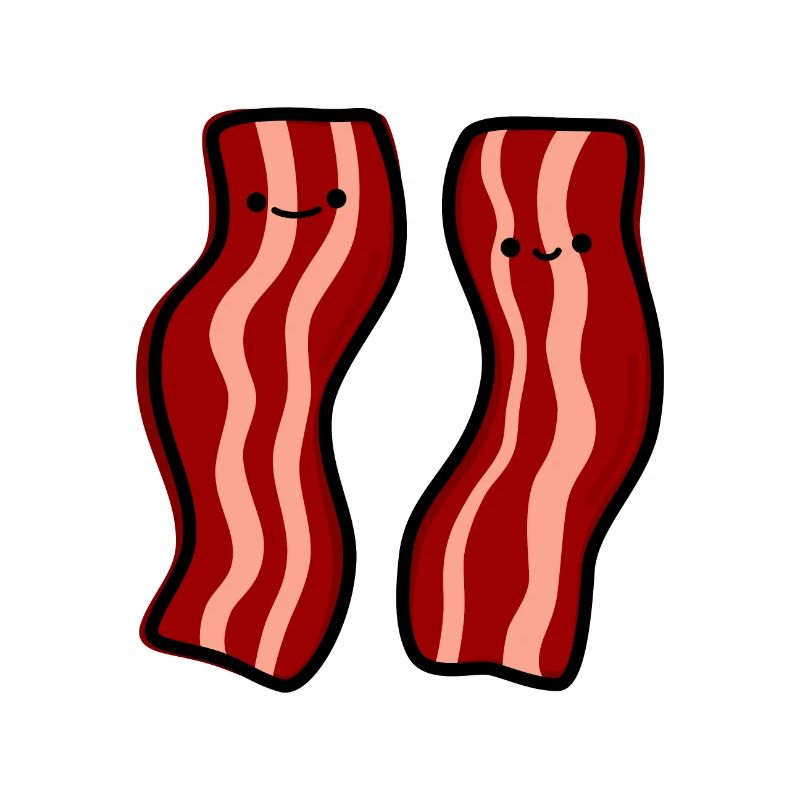Bacon heureux