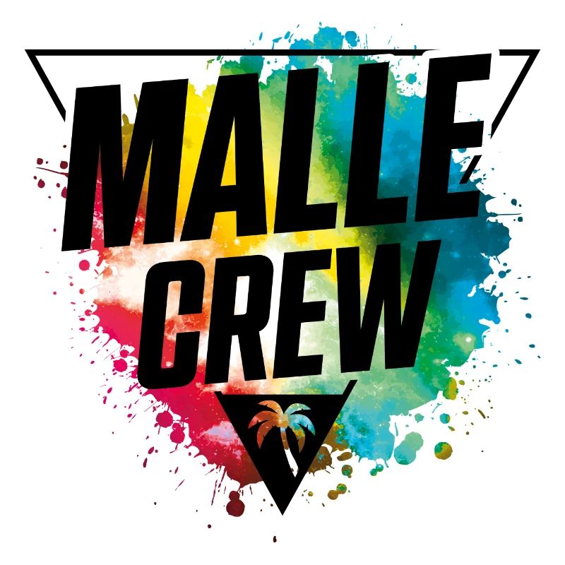 malle crew bunt klecks