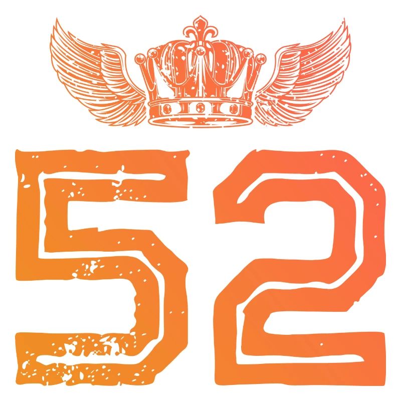 52 Zahl Krone
