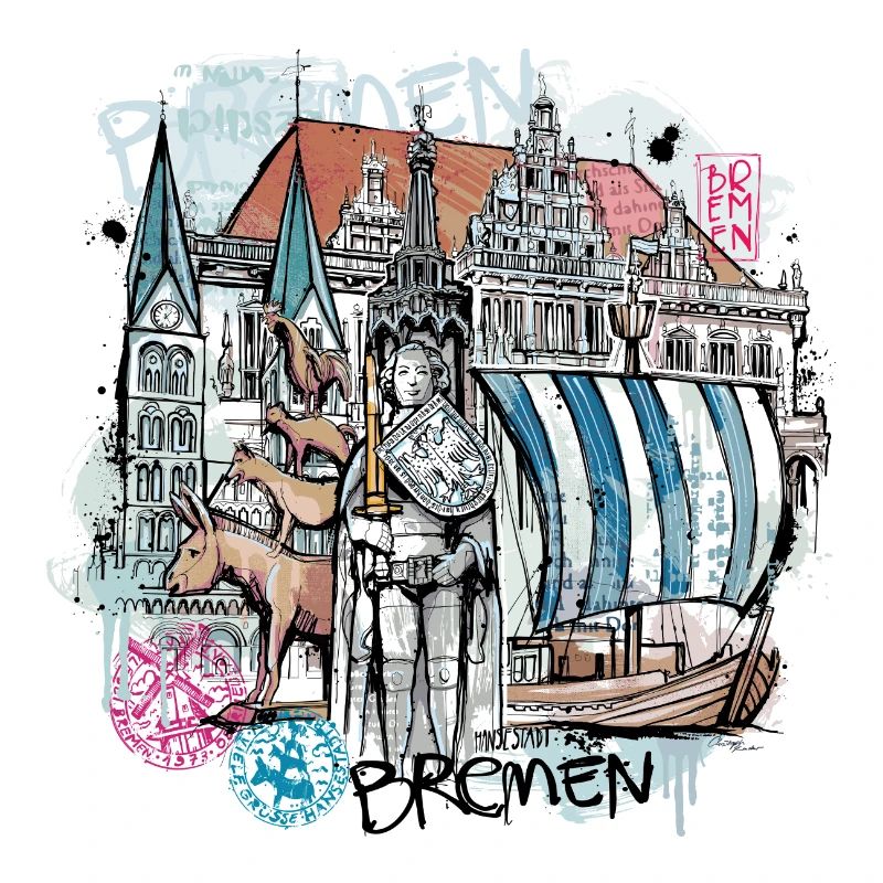 Illustration de Brême