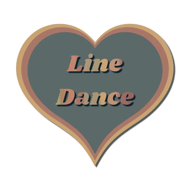 Line dance Herz