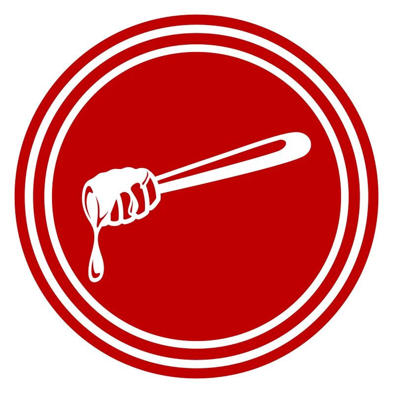 Stick chisel symbol beekeeper