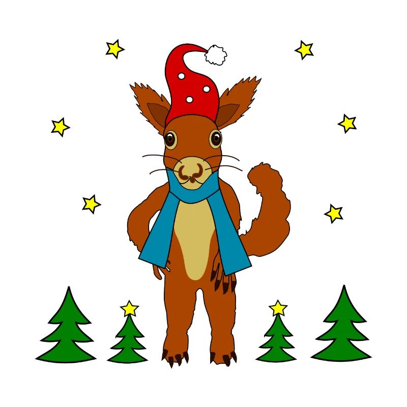 Écureuil de Noël