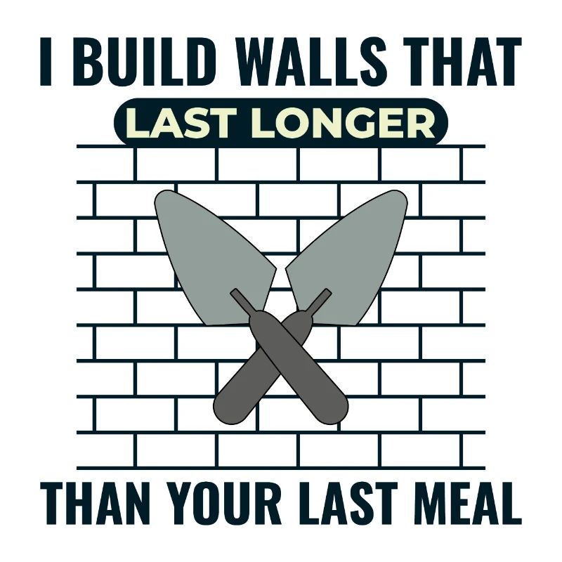 Bricklayer Masonry Construction Job Wall Builder