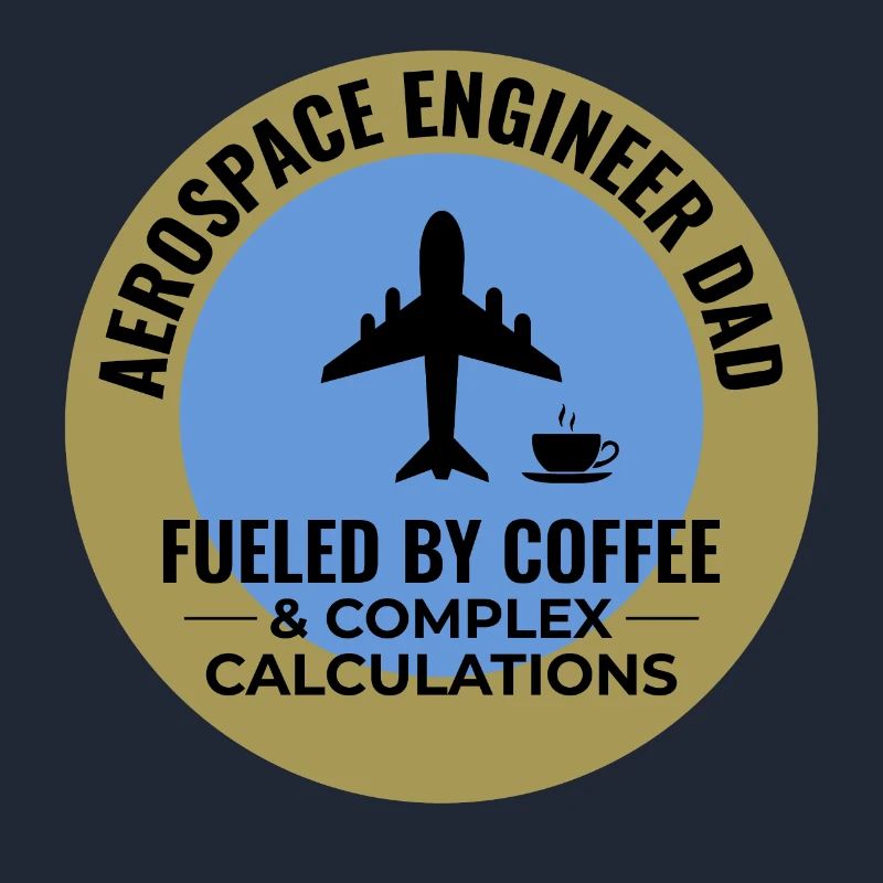 Aerospace Engineer Dad Coffee Plane Airplane