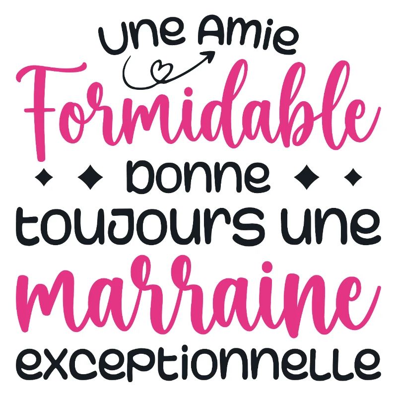 Amie formidable donne une marraine exceptionnelle