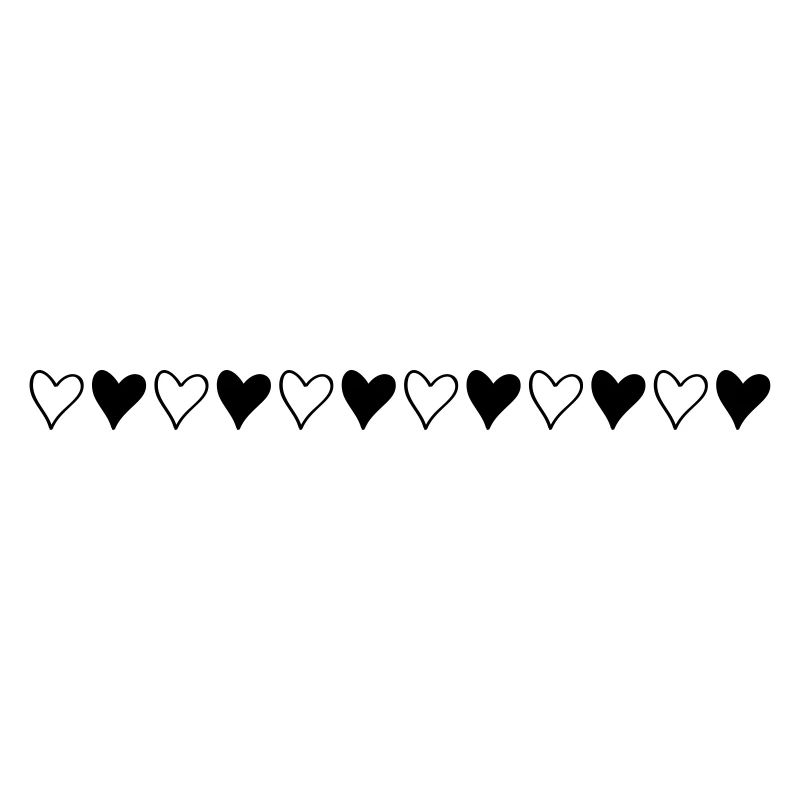 herzen symbol linie