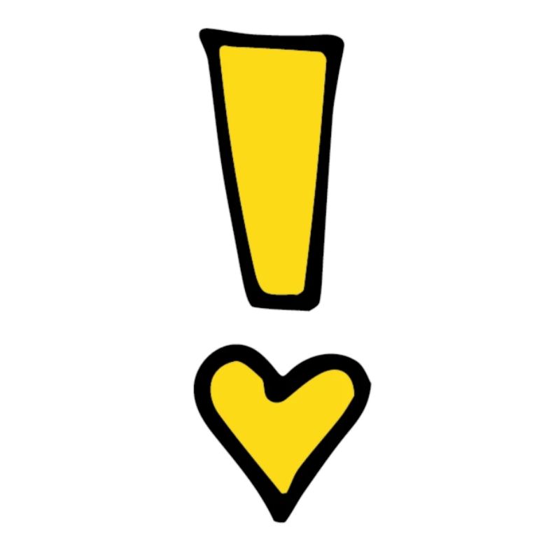 Exclamation mark yellow