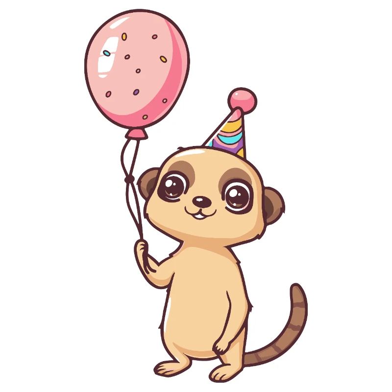 Suricate Anniversaire Bébé