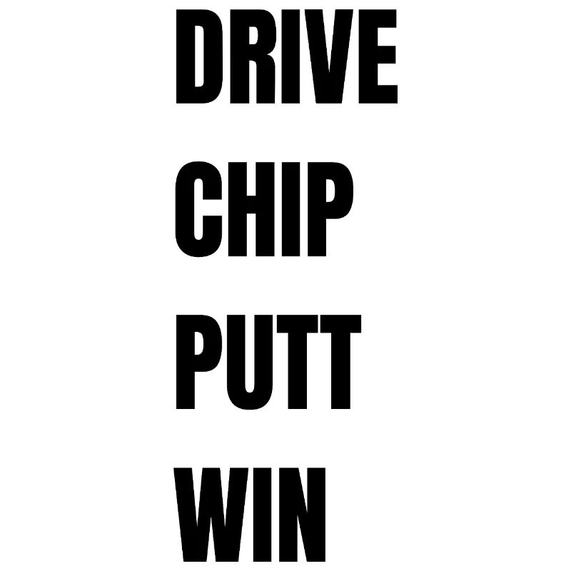 Golf Drive Chip Putt Win