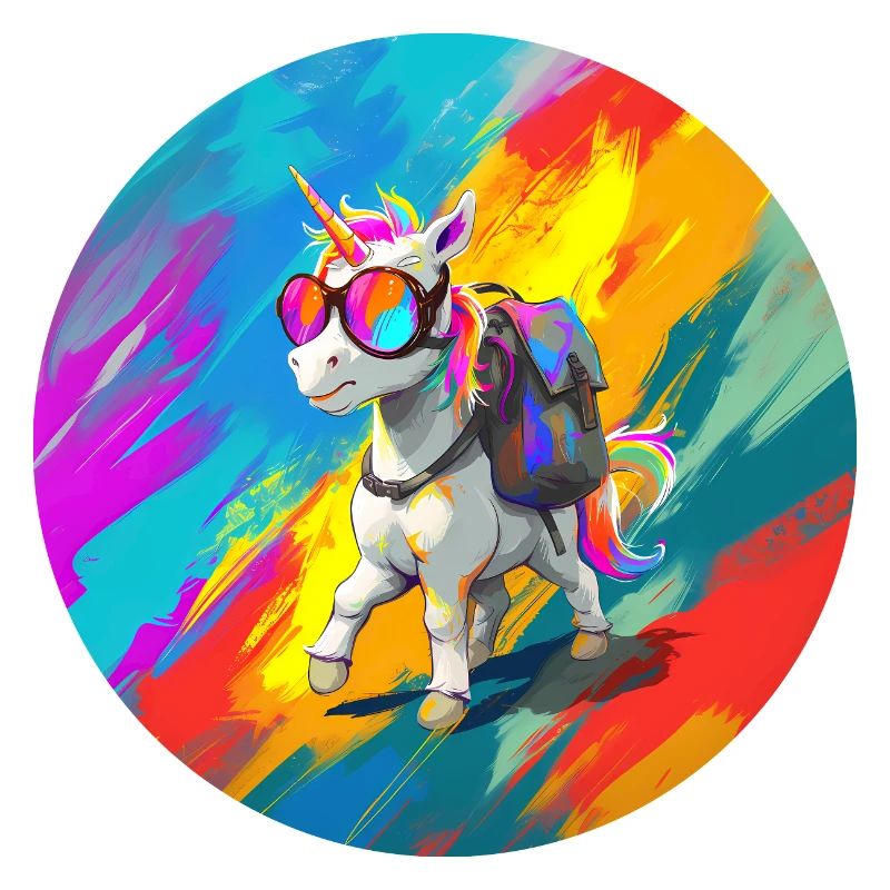 Wanderndes Einhorn