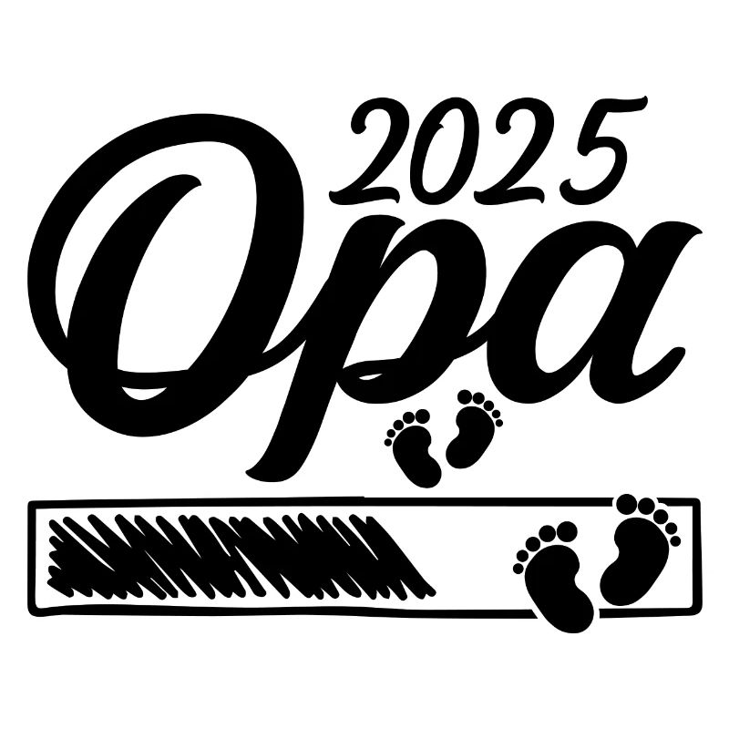 Werdender Opa 2025 Opa loading Geschenk Männer