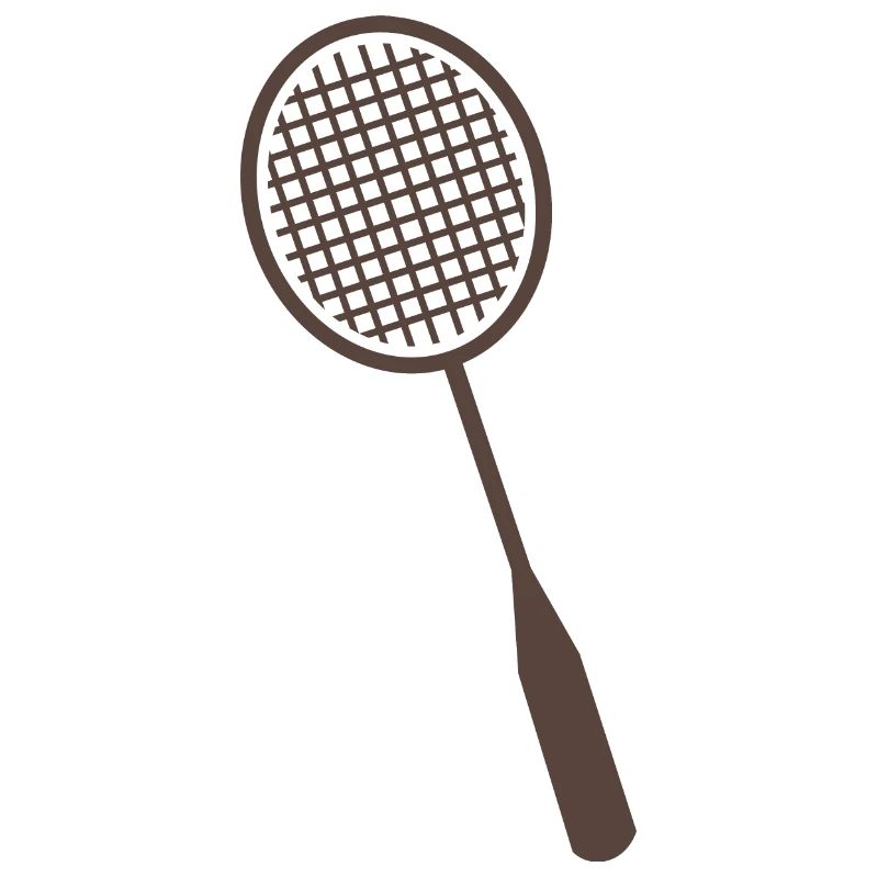 Raquette de badminton