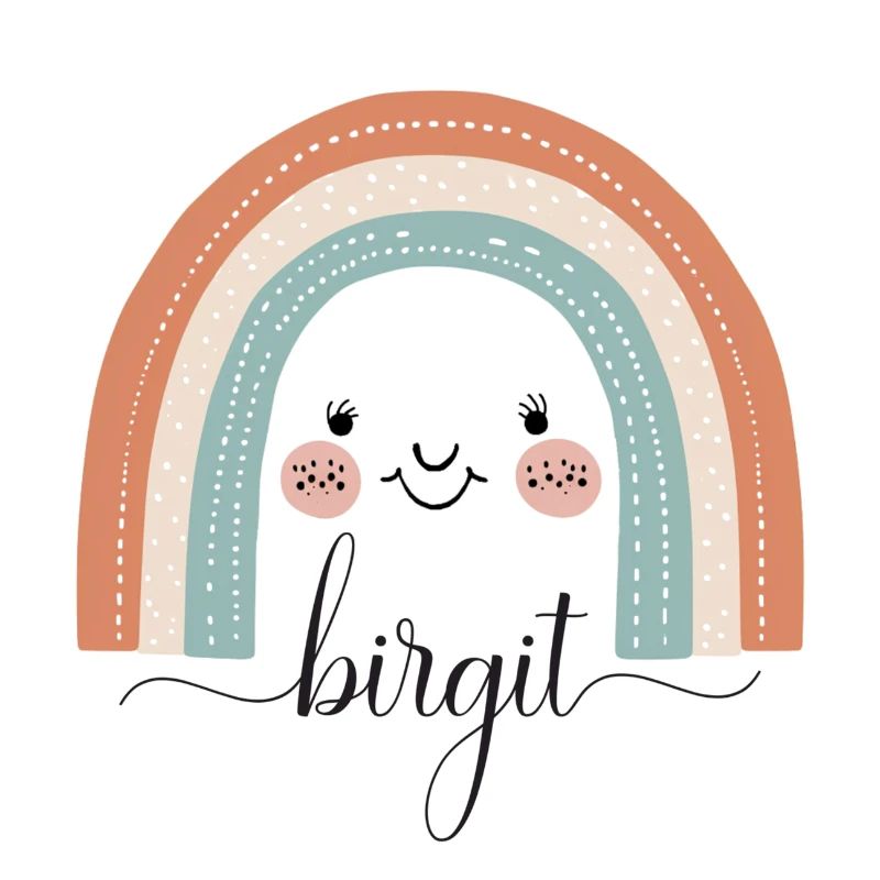 Birgit! Rainbow, customizable