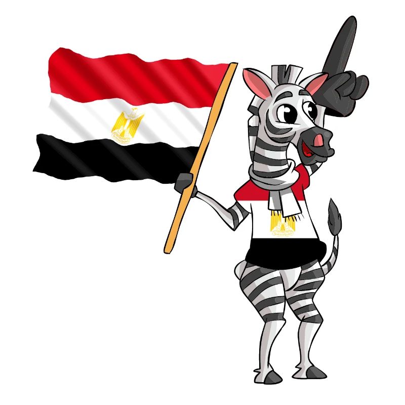 Egyptiens Zebra