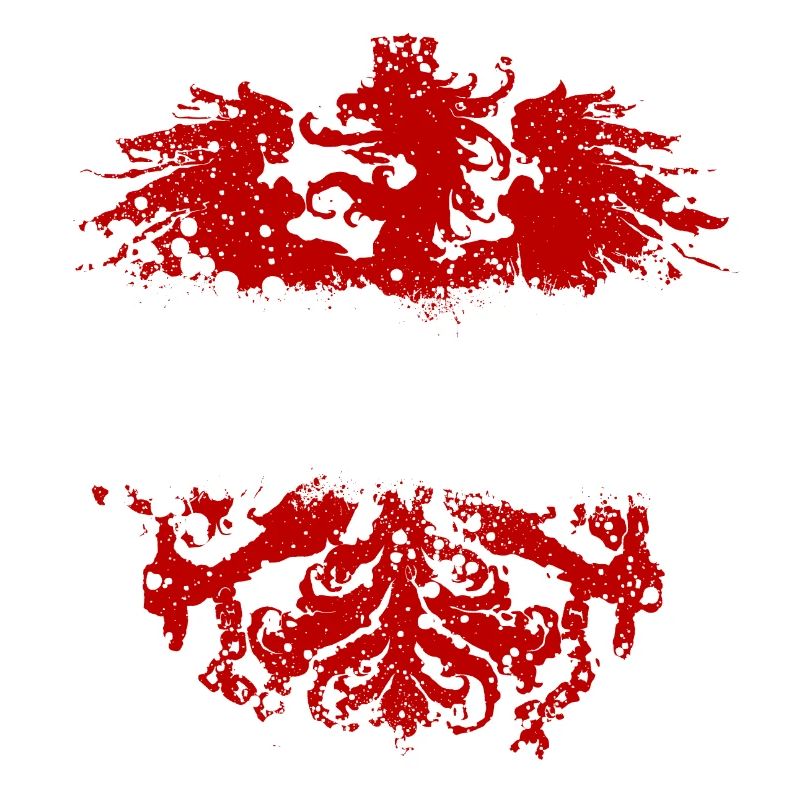 German eagle Austria red-white-red