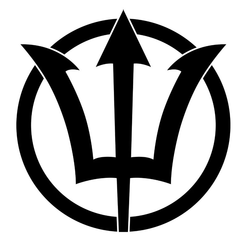 Poseidon Trident Symbol
