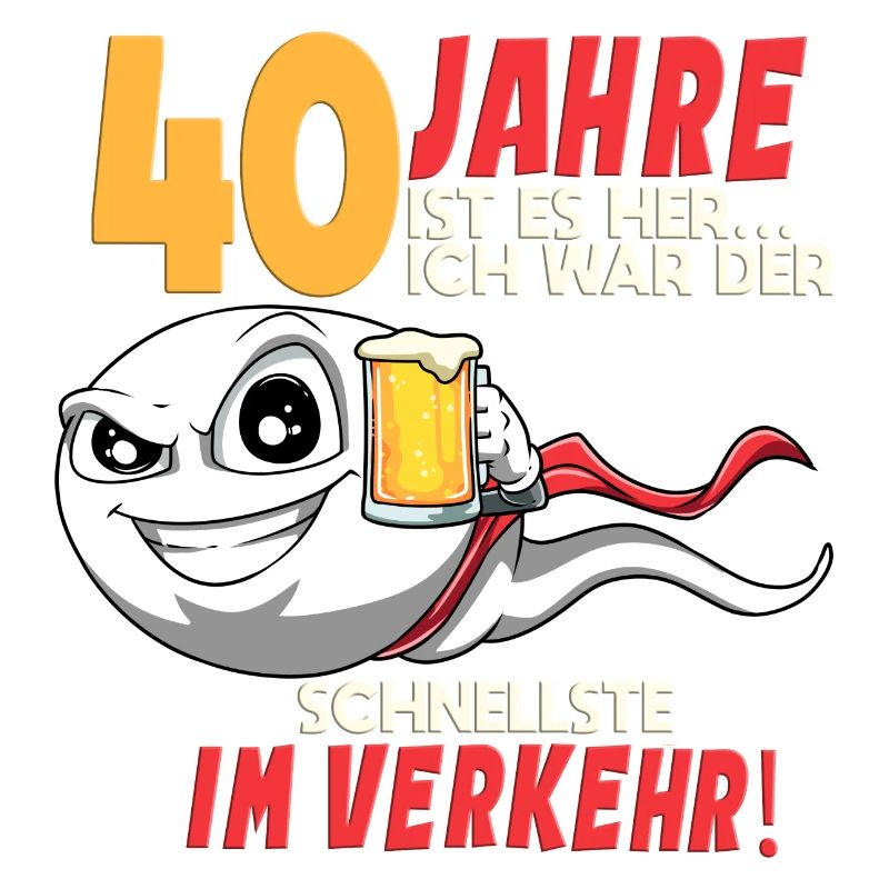40 Geburtstag Mann Sperma 40 Jahre Geschenkidee