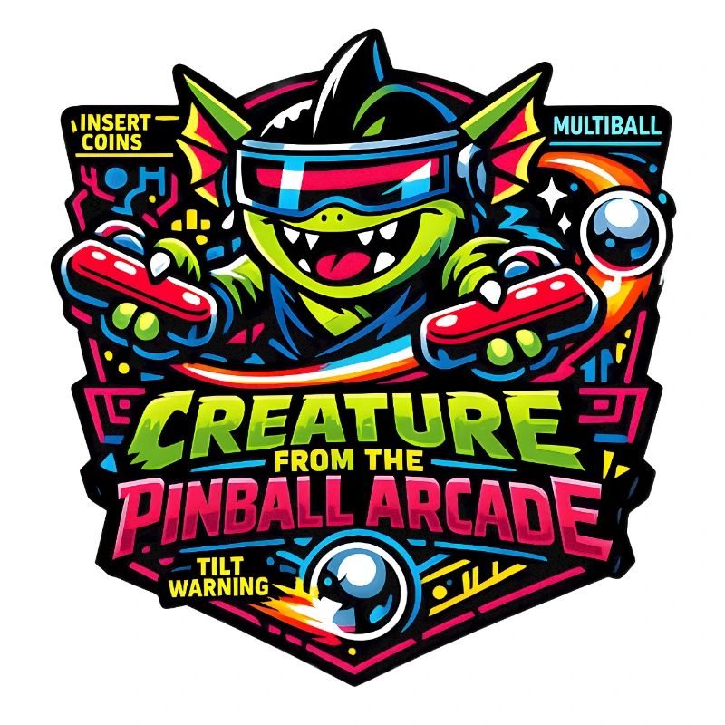 Créature du flipper Arcade Monster Retro