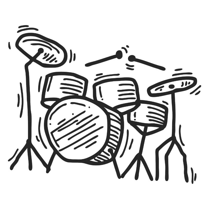 Batterie Drummer