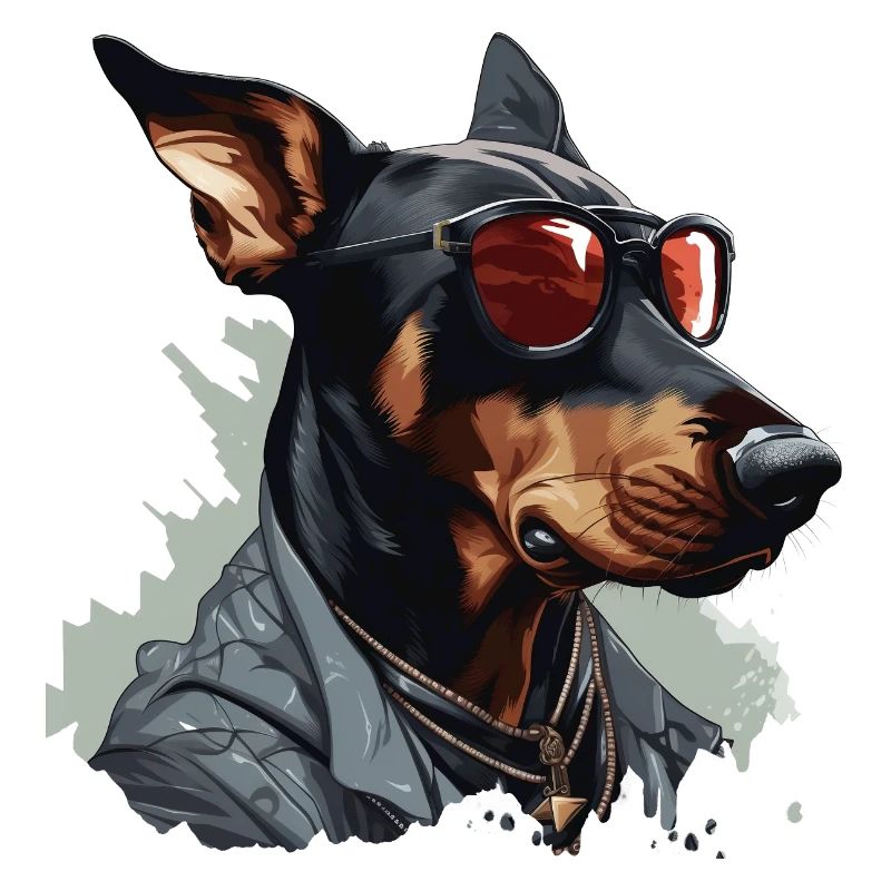 Urban Protector | Doberman Graffiti