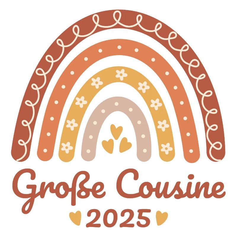 Boho Regenbogen - Große Cousine 2025