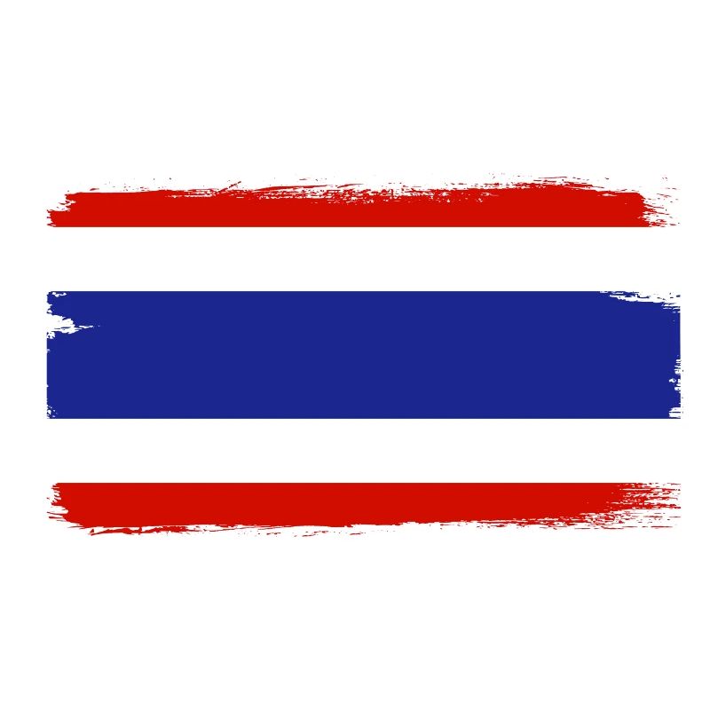 Thaïlande Drapeau Thaïlandais Drapeau utilisé Look