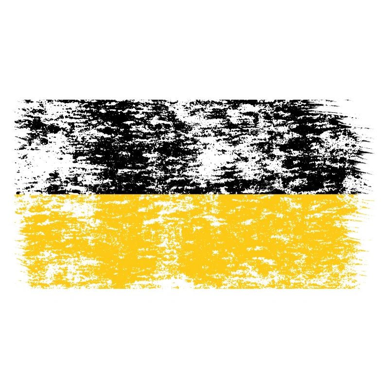 Drapeau du Bade-Wurtemberg Heimat Stuttgart
