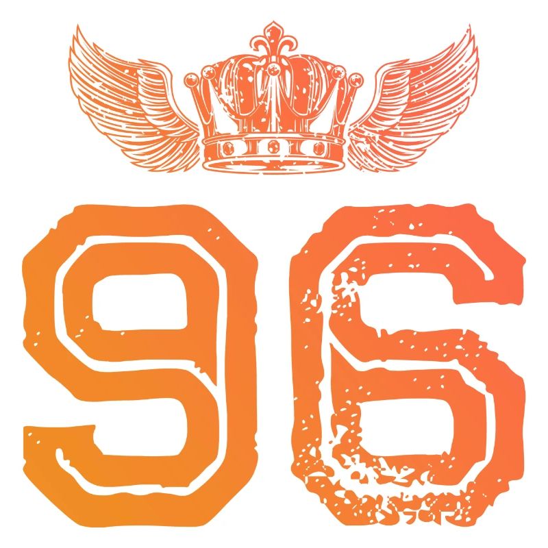 96 Number crown