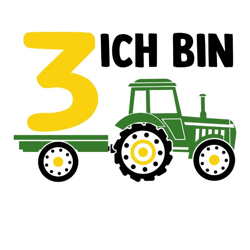 3. Geburtstag - 3 jahre kinder tracker trecker