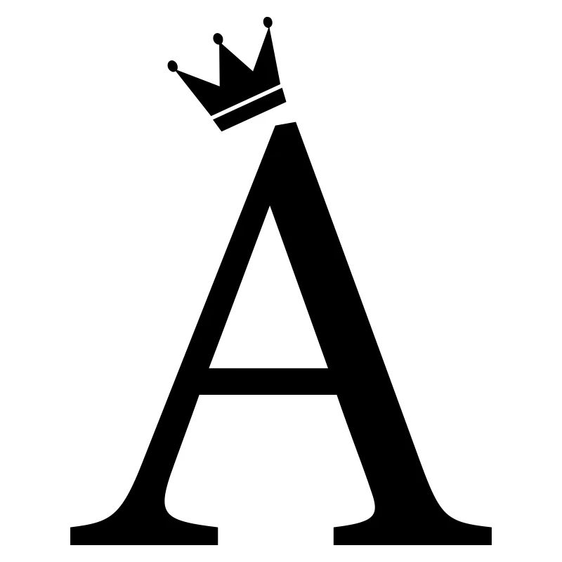 A Monogramm-Krone