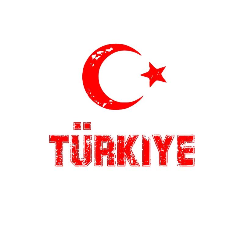 Türkiye symbole drapeau drapeau de dinde