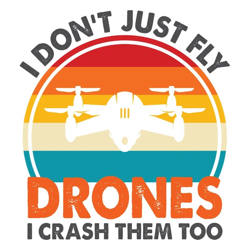 Je ne me contente pas de piloter des drones, je les écrase aussi
