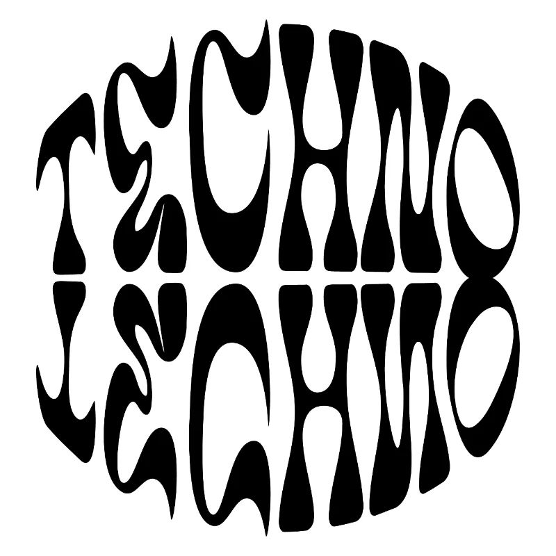 Conception de logo Techno liquid