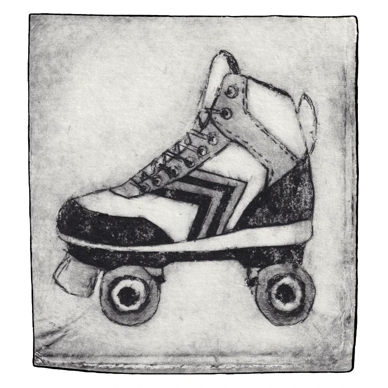 Roller Roller Retro - Sculpté à la main imprimable