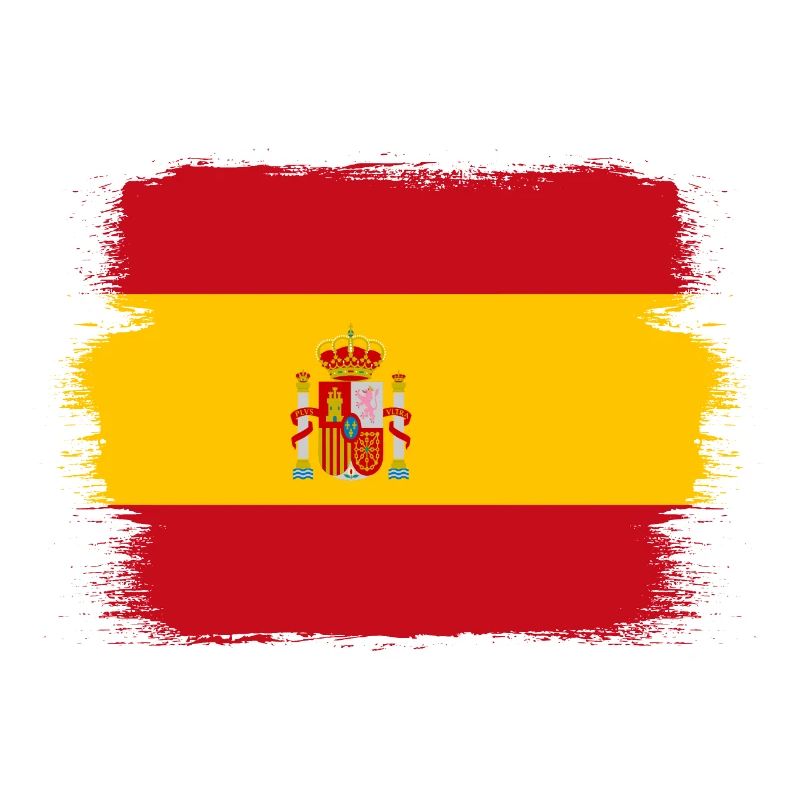 Espagne Drapeau Vintage Drapeau espagnol Utilisé Look