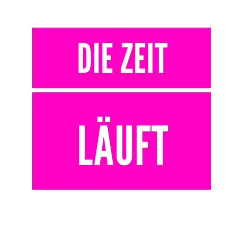 die Uhr tickt