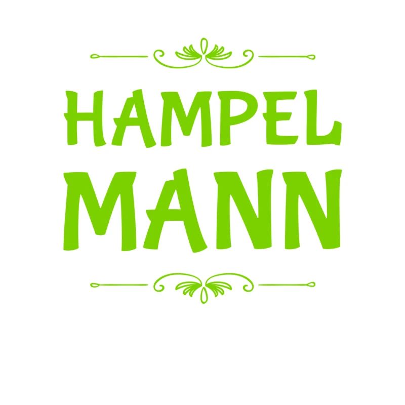 vor dir steht ein Hampelmann