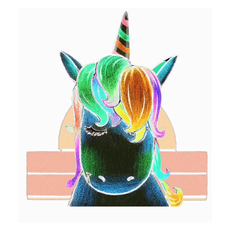 Regenbogen-Einhorn
