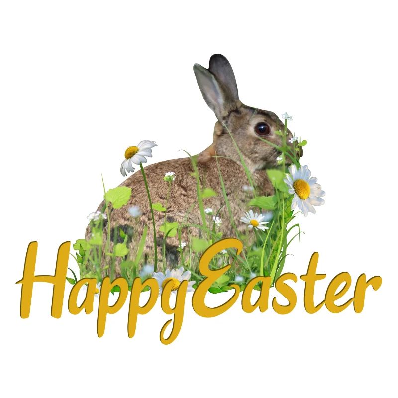 Happy Easter rabbit