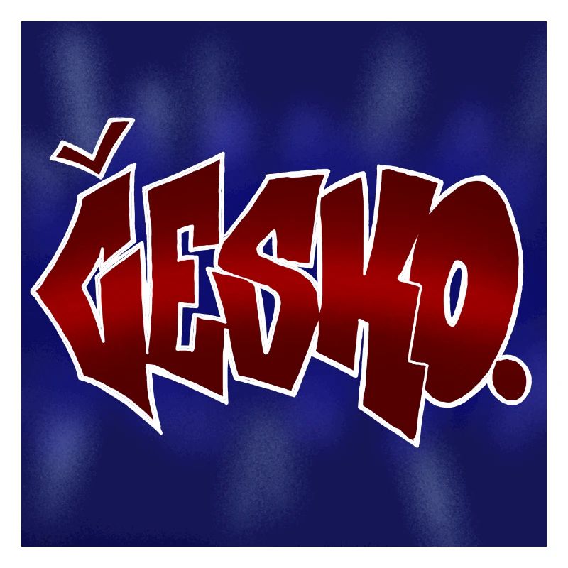 Česko Graffiti Design