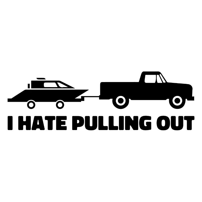 I Hate Pulling Out Retro Boating Boat Captain