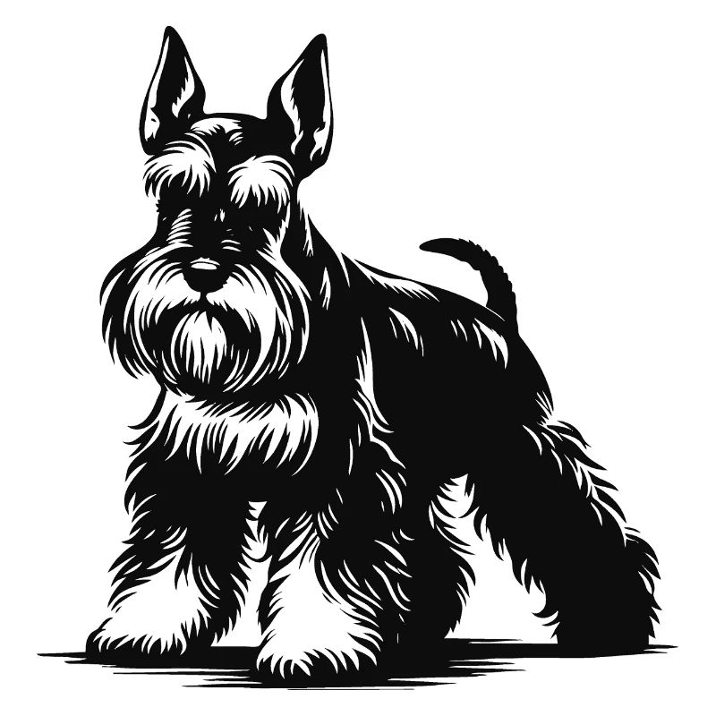 Conception du schnauzer miniature – pour les amateurs de schnauzer