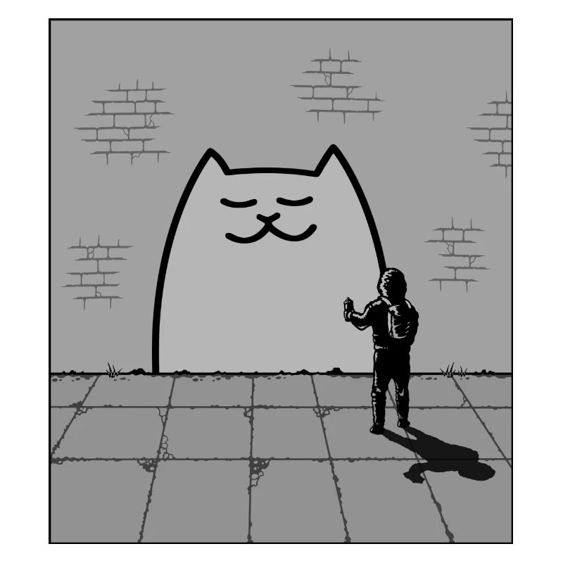 Schläfrige Katze