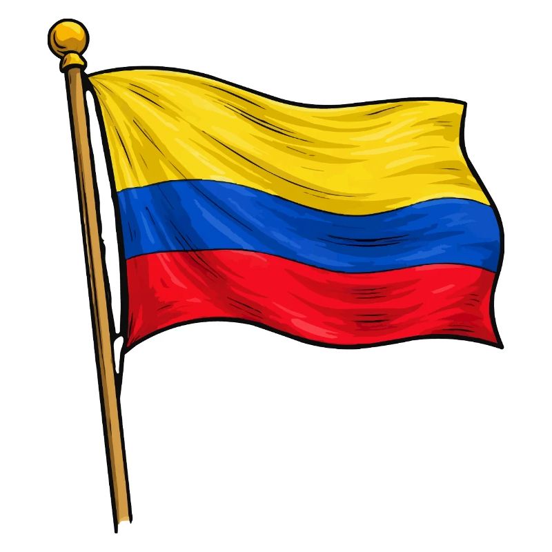 Drapeau de la Colombie
