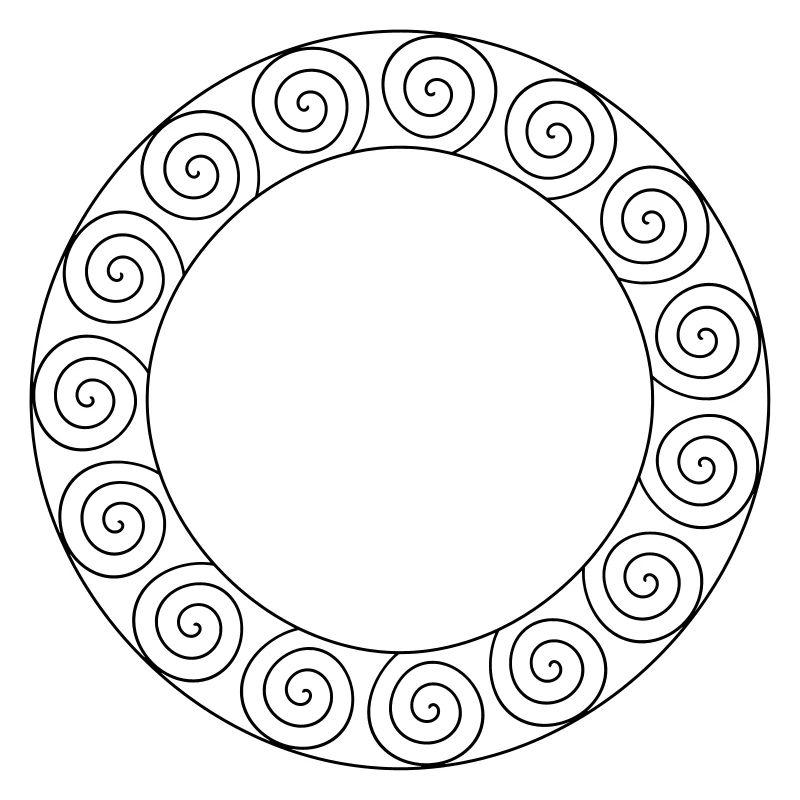 Rahmen Maya Keltisch eigenes Design